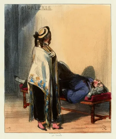 Voila Un Feneant Qui Dort Et Qui Laisse Une Pauv Femme Danser Toute La Nuit