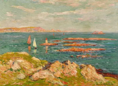Voile Blanche Voile Rouge En Bretagne