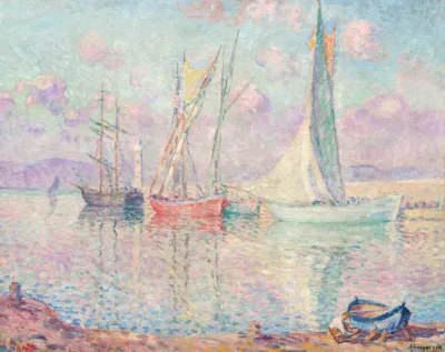 Voiliers Dans Le Port De Saint Tropez