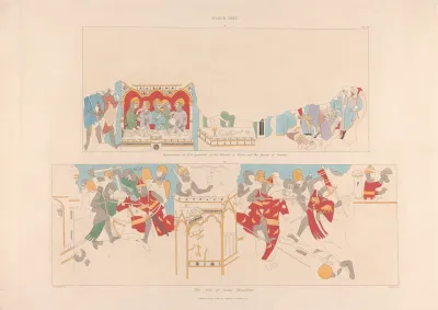 Vol 6 Plate Xxxv Continuation As It Is Presumed Of The Miracles Of Elisha And The Famine Of Samaria The Acts Of Judas Maccabeus