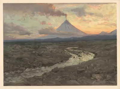 Volcano In Kamchatka