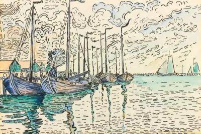 Volendam Barques De Peche