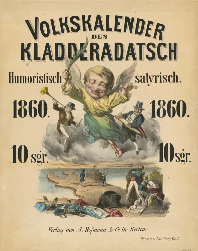 Volkskalender Des Kladderadatsch 1860