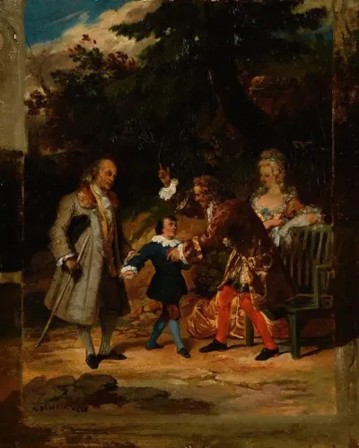Voltaire Benissant Le Petit Fils De Franklin