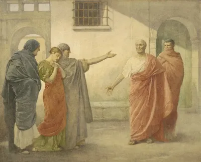Volumnia Reproaching Brutus And Sicinius