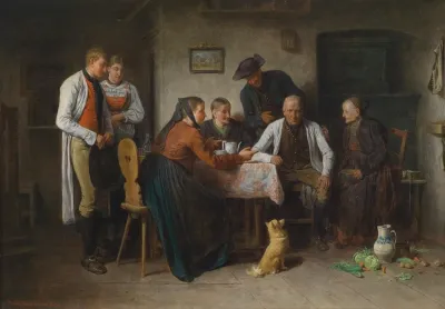 Von Mahlheim Besuch Des Brautwerbers