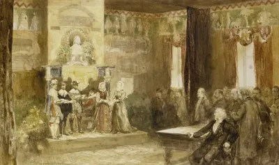 Vondelviering Op Het Muiderslot 1867
