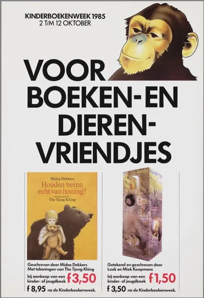 Voor Boeken En Dierenvriendjes Kinderboekenweek 1985 2 12 Oktober