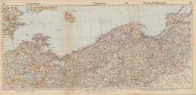 Vorpommern Ostpommern Danzig Westpreusen