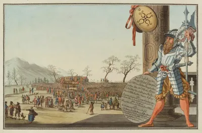 Vorstellung Der Frey Amts Gemeind Zu Mattme Stadten Die Gehalten Worden Den 26f Martie Ao 1795