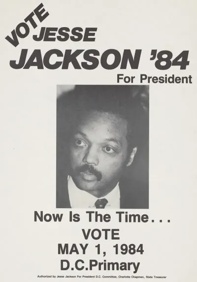 Vote Jesse Jackson 84 For President