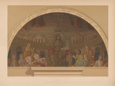 Voute De Labside De Leglise Sainte Pudentieme A Rome