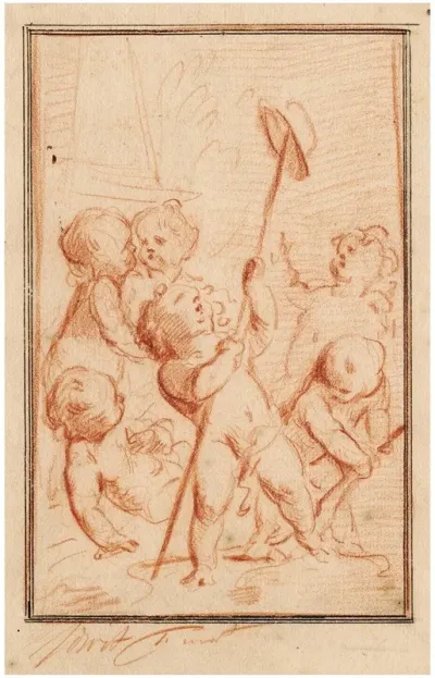 Vrijheid Putti Met Vrijheidshoed