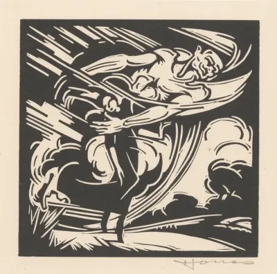 Vrouw En De Wind 2