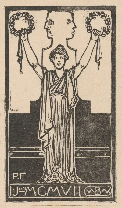 Vrouw In Romeins Gewaad 1