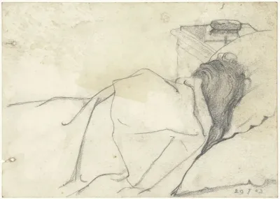 Vrouw Van Richard Roland Holst In Bed Met Afgewend Gezicht