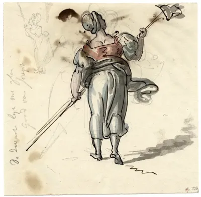 Vrouwen Met Ragebol Rugfiguur
