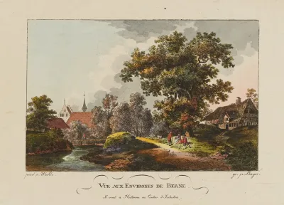 Vue Aux Environes De Berne