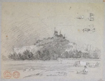 Vue De La Butte Montmartre