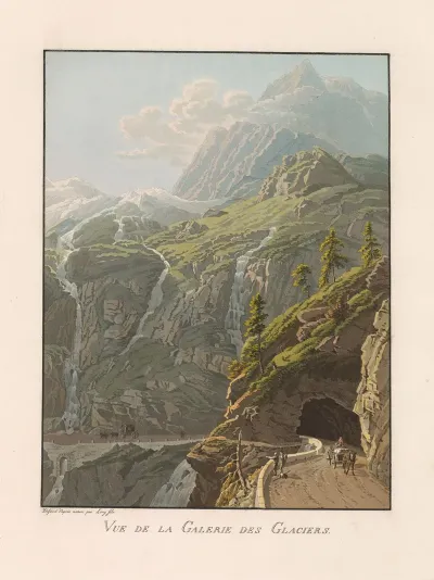 Vue De La Galerie Des Glaciers
