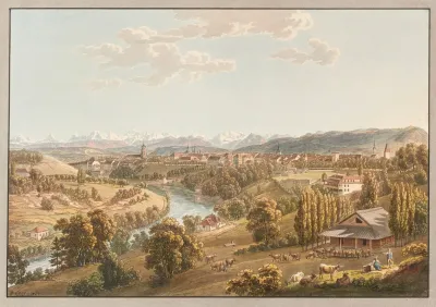 Vue De La Ville De Berne 2