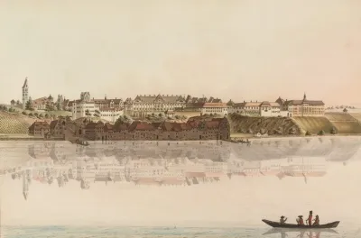 Vue De La Ville De Morsbourg