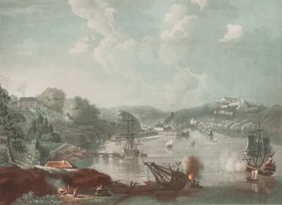 Vue De La Ville Frederikshald