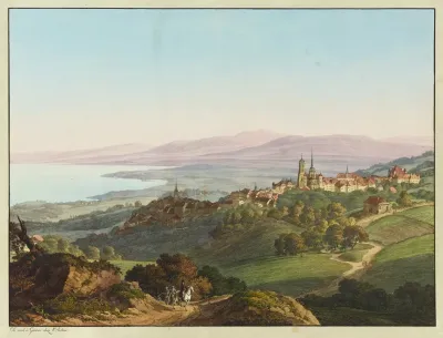 Vue De Lausanne 3