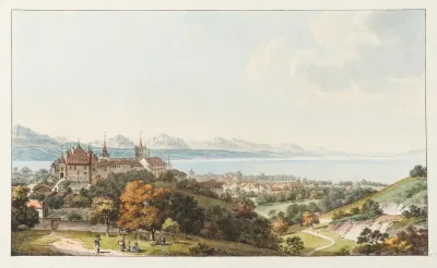 Vue De Lausanne 4