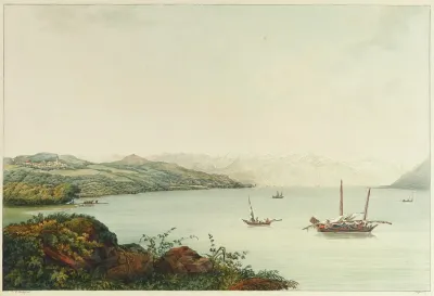 Vue De Lausanne Et De Ses Environs Prise De St Sulpice