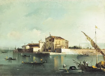 Vue De Lile De San Cristoforo Di Murano