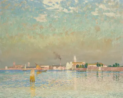 Vue De Murano Venise