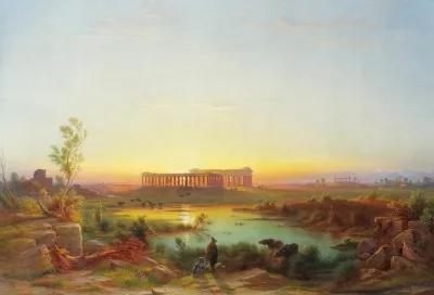 Vue De Paestum