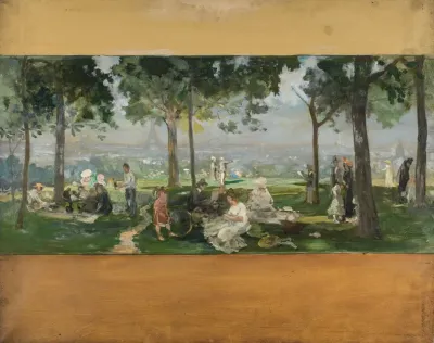 Vue De Paris Depuis Vanves