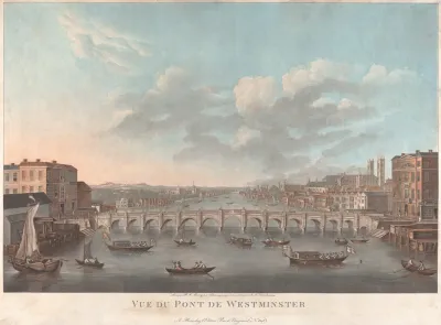 Vue De Pont De Westminster