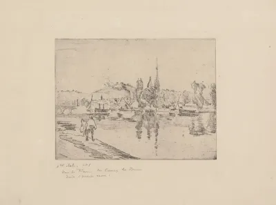 Vue De Rouen Cours La Reine