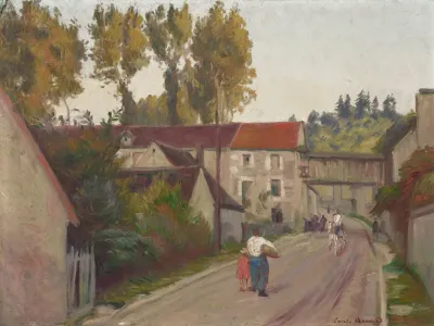 Vue De Tonnerre Ou Le Moulin Denfer