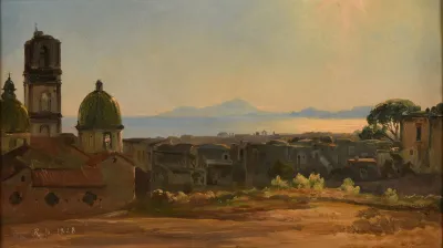 Vue De Ville Ditalie