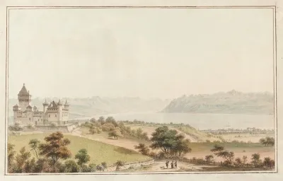 Vue De Vufflens Le Chateau
