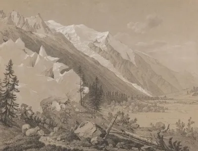 Vue Du Mont Blanc