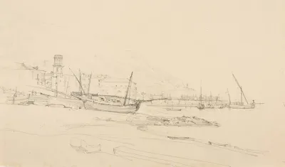 Vue Dun Port Indetermine