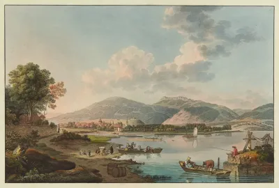 Vue Dyverdon Prise Depuis Clindi