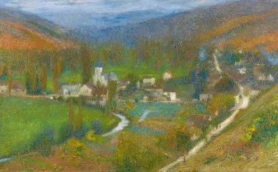 Vue Generale De Labastide Du Vert Du Haut Du Parc De Marquayrol