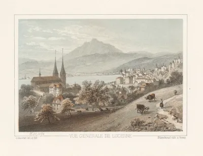 Vue Generale De Lucerne
