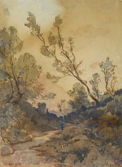 Vue Pres De Menton