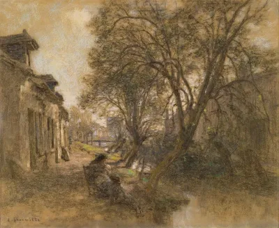 Vue Prise A Saint Bonnet Pres De Bourges