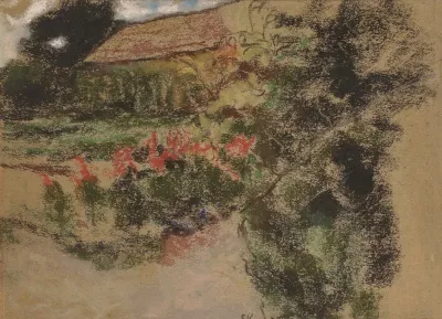 Vue Sur Le Potager Des Clayes