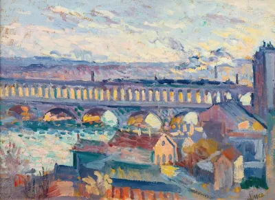 Vue Sur Le Viaduc Dauteuil