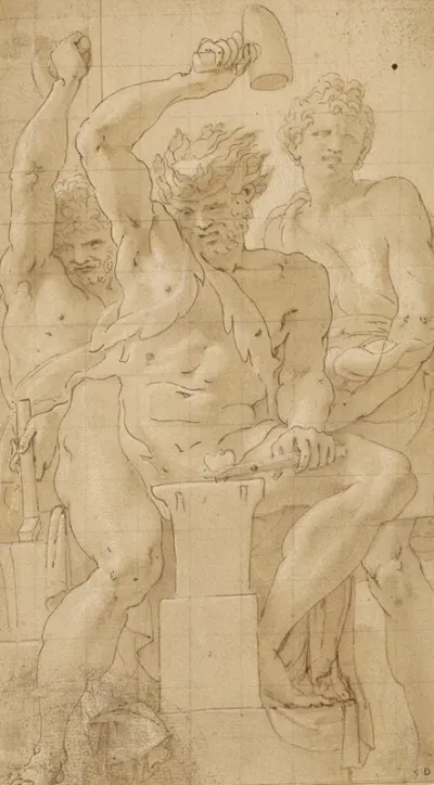 Vulcan At His Forge