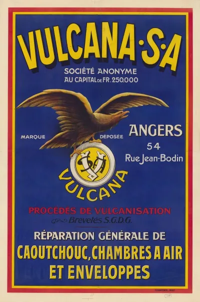 Vulcana S A Procedes De Vulcanisation Reparation Generale De Caoutchouc Chambres A Air Et Enveloppes